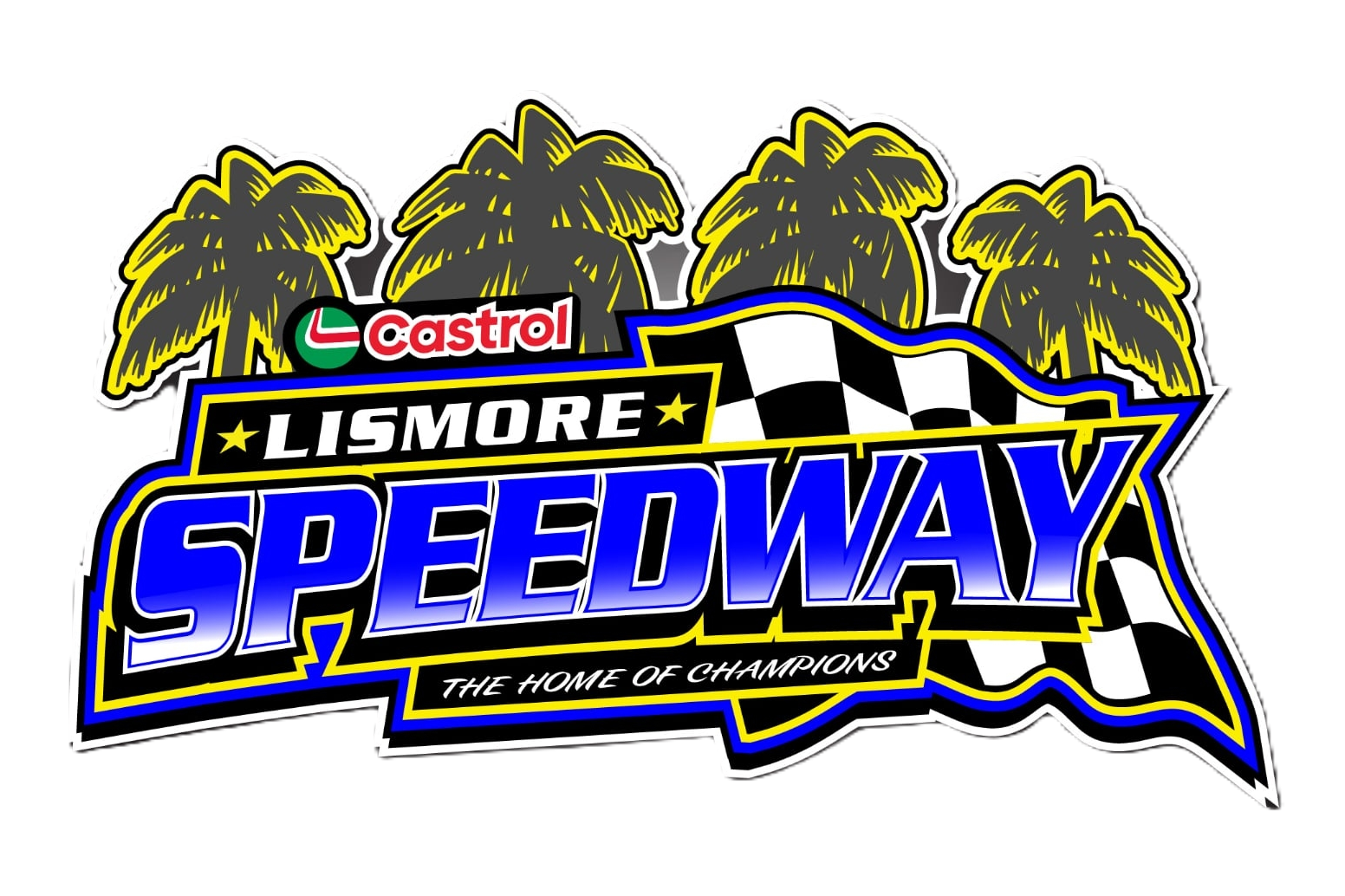 Castrol Edge Lismore Speedway logo