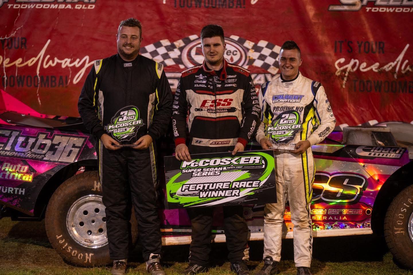 Atkins Wins Race of the Year at Tbar! : Super Sedan Association Inc.